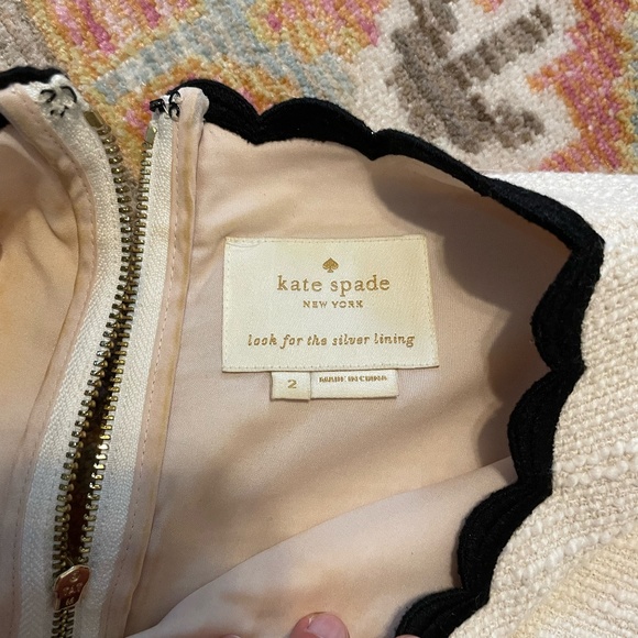 Kate Spade White Tweed Sheath Dress - Picture 3 of 7